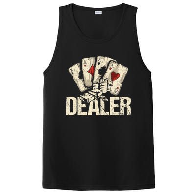 Casino Dealer Shirt Poker Dealer Shirt Costume Accessories PosiCharge Competitor Tank