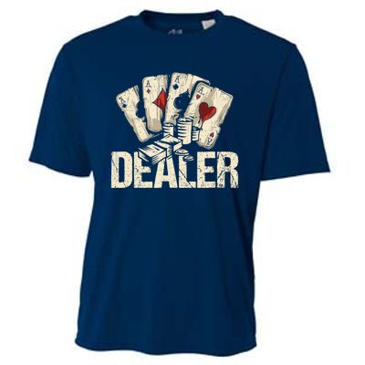 Casino Dealer Shirt Poker Dealer Shirt Costume Accessories Cooling Performance Crew T-Shirt