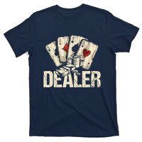 Casino Dealer Shirt Poker Dealer Shirt Costume Accessories T-Shirt