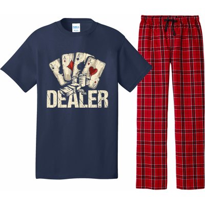 Casino Dealer Shirt Poker Dealer Shirt Costume Accessories Pajama Set