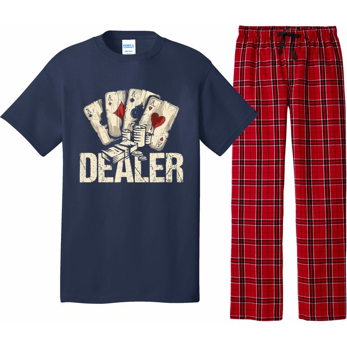 Casino Dealer Shirt Poker Dealer Shirt Costume Accessories Pajama Set