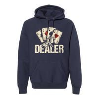 Casino Dealer Shirt Poker Dealer Shirt Costume Accessories Premium Hoodie