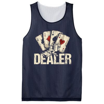 Casino Dealer Shirt Poker Dealer Shirt Costume Accessories Mesh Reversible Basketball Jersey Tank