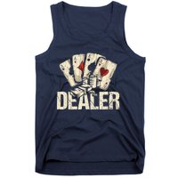 Casino Dealer Shirt Poker Dealer Shirt Costume Accessories Tank Top