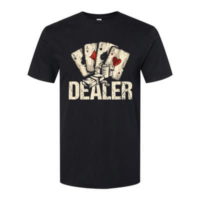 Casino Dealer Shirt Poker Dealer Shirt Costume Accessories Softstyle CVC T-Shirt