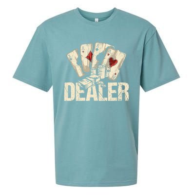 Casino Dealer Shirt Poker Dealer Shirt Costume Accessories Sueded Cloud Jersey T-Shirt