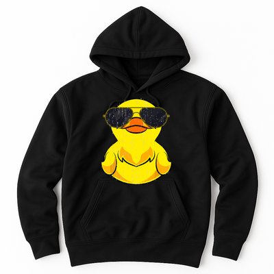Cool Duckie Sunglasses Duckling Funny Ducky Rubber Duck Hoodie