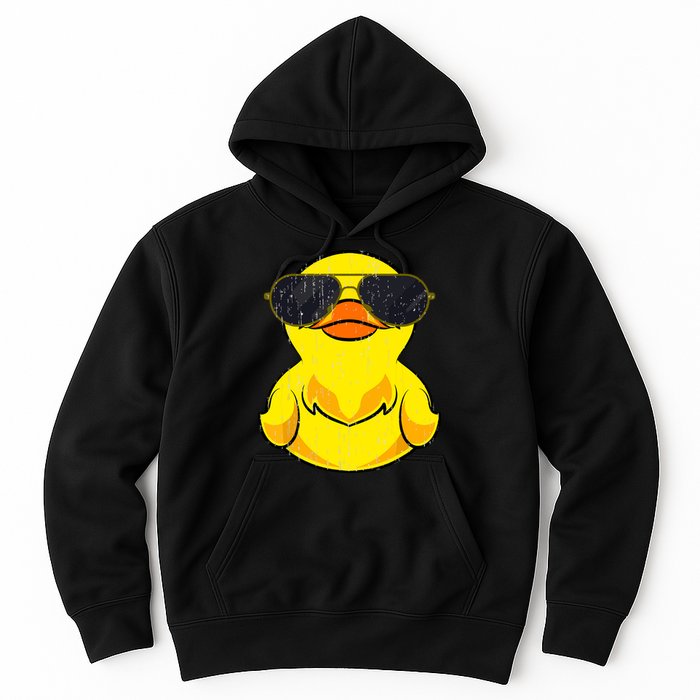 Cool Duckie Sunglasses Duckling Funny Ducky Rubber Duck Hoodie