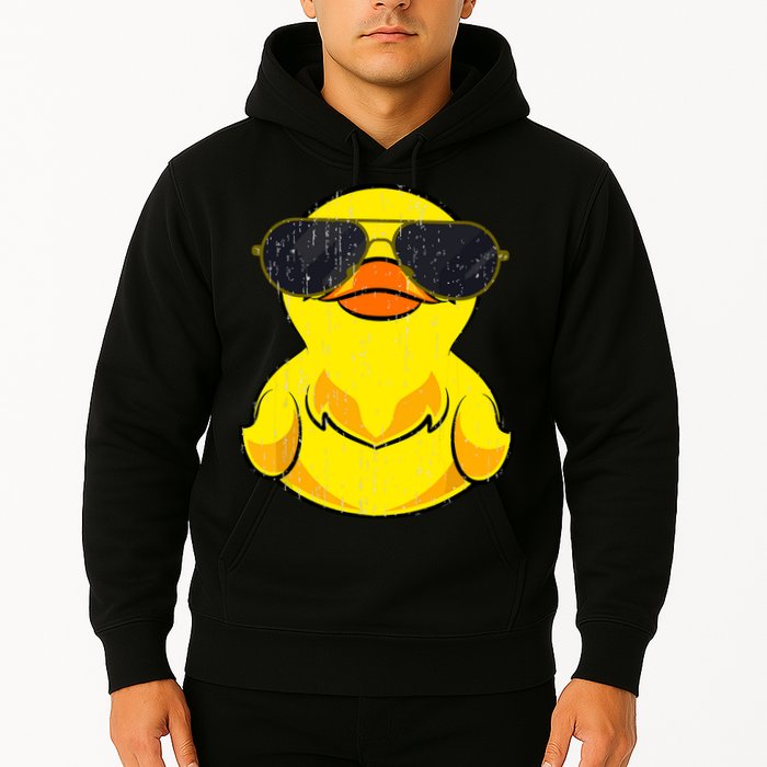 Cool Duckie Sunglasses Duckling Funny Ducky Rubber Duck Hoodie