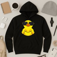 Cool Duckie Sunglasses Duckling Funny Ducky Rubber Duck Hoodie