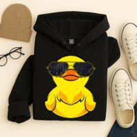 Cool Duckie Sunglasses Duckling Funny Ducky Rubber Duck Hoodie