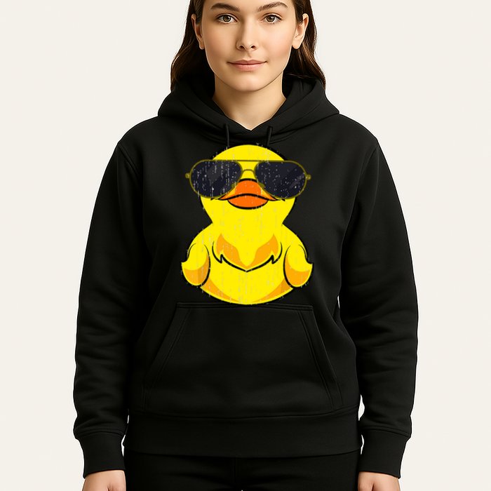 Cool Duckie Sunglasses Duckling Funny Ducky Rubber Duck Hoodie