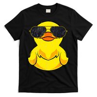 Cool Duckie Sunglasses Duckling Funny Ducky Rubber Duck T-Shirt