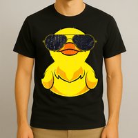 Cool Duckie Sunglasses Duckling Funny Ducky Rubber Duck T-Shirt