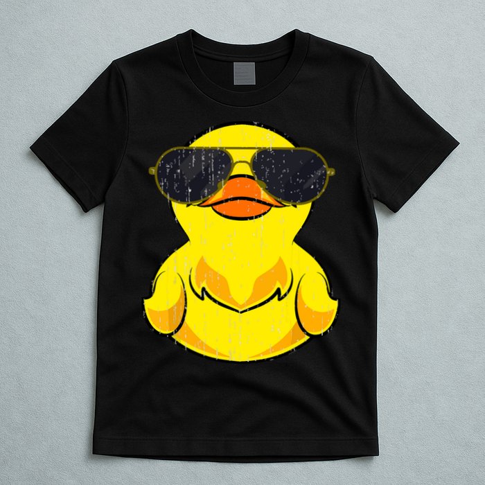 Cool Duckie Sunglasses Duckling Funny Ducky Rubber Duck T-Shirt