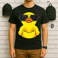 Cool Duckie Sunglasses Duckling Funny Ducky Rubber Duck T-Shirt