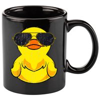 Cool Duckie Sunglasses Duckling Funny Ducky Rubber Duck 11oz C Handle Ceramic Mug