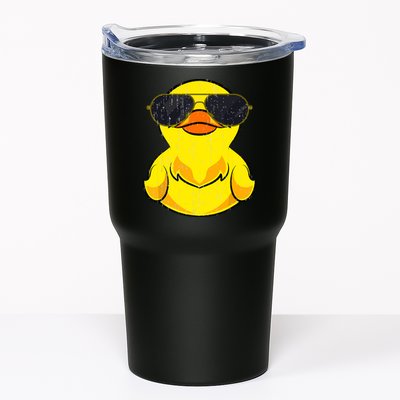 Cool Duckie Sunglasses Duckling Funny Ducky Rubber Duck Tumbler