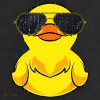Cool Duckie Sunglasses Duckling Funny Ducky Rubber Duck Tumbler