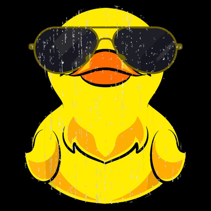 Cool Duckie Sunglasses Duckling Funny Ducky Rubber Duck Toddler T-Shirt