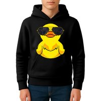 Cool Duckie Sunglasses Duckling Funny Ducky Rubber Duck Kids Hoodie