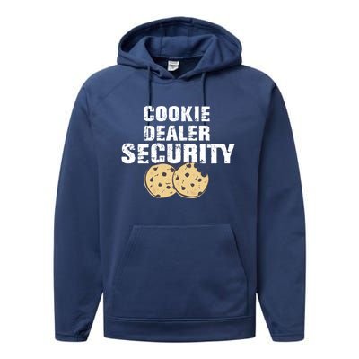 Cookie Dealer Security Meaningful Gift Scout Gift Performance Fleece Hoodie