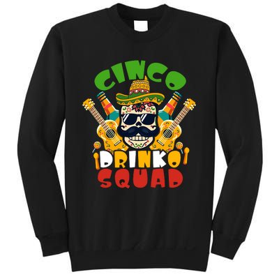 Cinco Drinko Squad Cinco De Mayo Celebration Sweatshirt