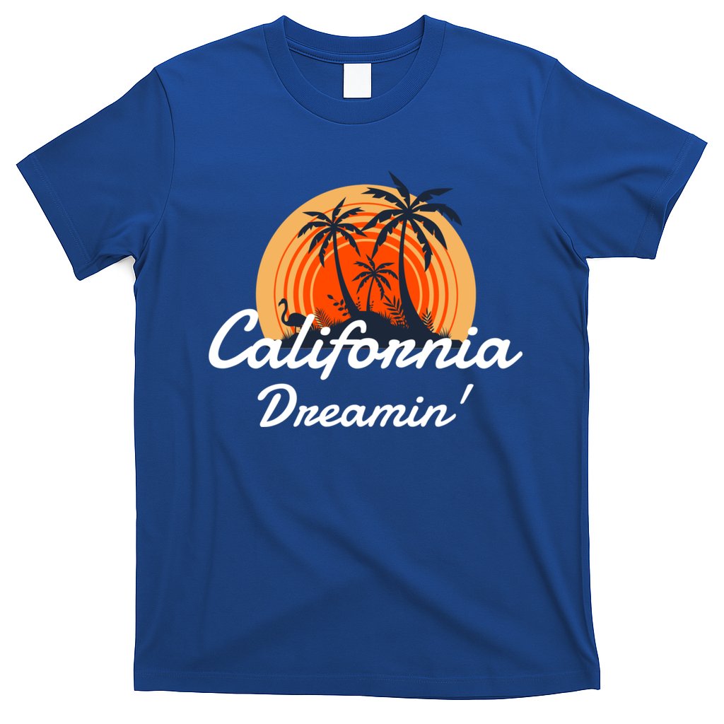 California Dreamin' Sunset Venice Beach Summer Surf La Gift T-Shirt