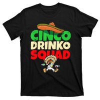 Cinco Drinko Squad Drinking Party Fiesta Funny Cinco De Mayo T-Shirt