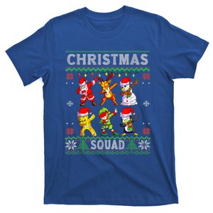 Christmas Dab Santa Friends Matching Family Christmas Squad Gift T-Shirt