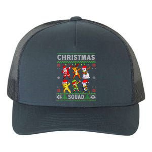 Christmas Dab Santa Friends Matching Family Christmas Squad Gift Yupoong Adult 5-Panel Trucker Hat