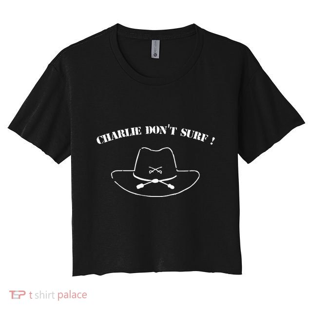 Charlie DonT Surf Crop Top