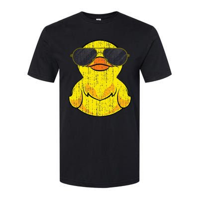 Cool Duckie Sunglasses Duckling Funny Ducky Rubber Duck Softstyle® CVC T-Shirt