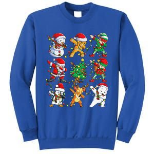 Christmas Dabbing Santa Elf Friends Funny Xmas Dab Sweatshirt