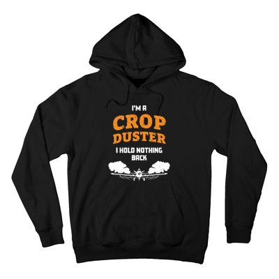 Crop Duster Sarcastic Adult Humor Funny Farting Joke Hoodie