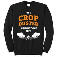 Crop Duster Sarcastic Adult Humor Funny Farting Joke Sweatshirt