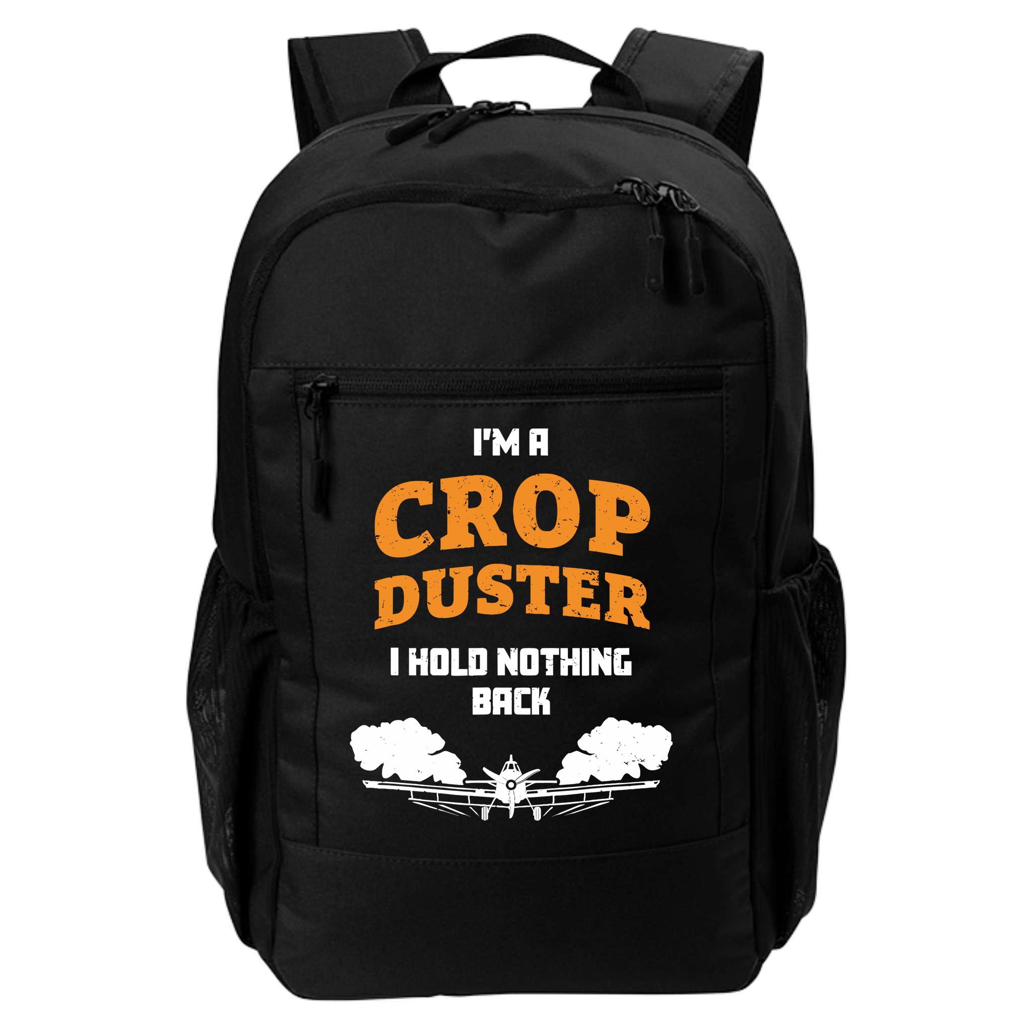 Crop Duster Sarcastic Adult Humor Funny Farting Joke Backpack
