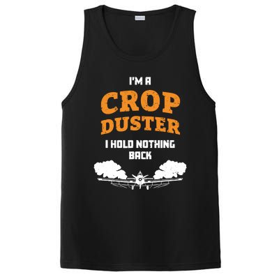 Crop Duster Sarcastic Adult Humor Funny Farting Joke PosiCharge Competitor Tank