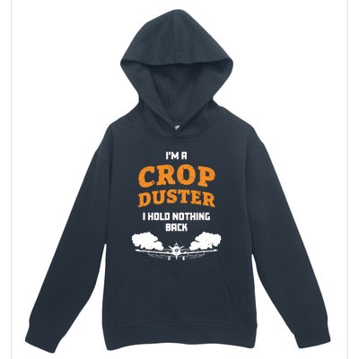 Crop Duster Sarcastic Adult Humor Funny Farting Joke Urban Pullover Hoodie