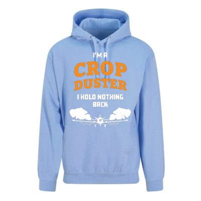 Crop Duster Sarcastic Adult Humor Funny Farting Joke Unisex Surf Hoodie