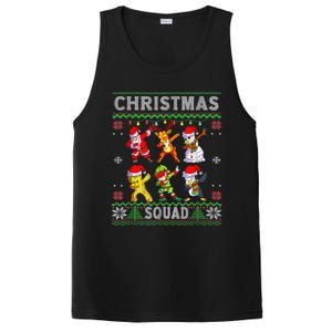 Christmas Dab Santa Friends Matching Family Christmas Squad Gift PosiCharge Competitor Tank