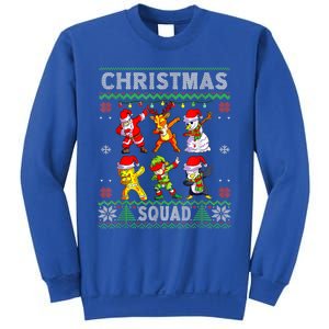 Christmas Dab Santa Friends Matching Family Christmas Squad Gift Sweatshirt