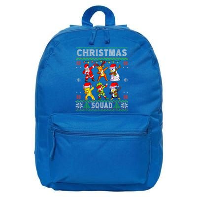 Christmas Dab Santa Friends Matching Family Christmas Squad Gift 16 in Basic Backpack