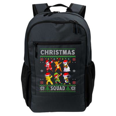 Christmas Dab Santa Friends Matching Family Christmas Squad Gift Daily Commute Backpack