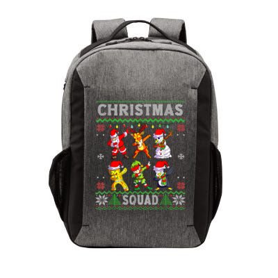 Christmas Dab Santa Friends Matching Family Christmas Squad Gift Vector Backpack