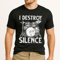 Cute Drum Set Art Drumming Rocker Music Percussion Cooling Performance Crew T-Shirt