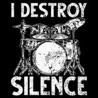 Cute Drum Set Art Drumming Rocker Music Percussion Cooling Performance Crew T-Shirt
