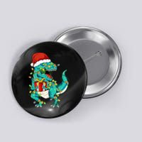 cutes Dinosaur Santa Christmas Tree Lights Button