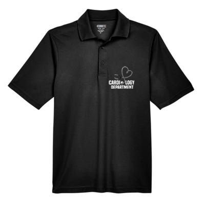 Cardiology Department Stethoscope Heart Surgeons Surgery Men's Origin Performance Pique Polo