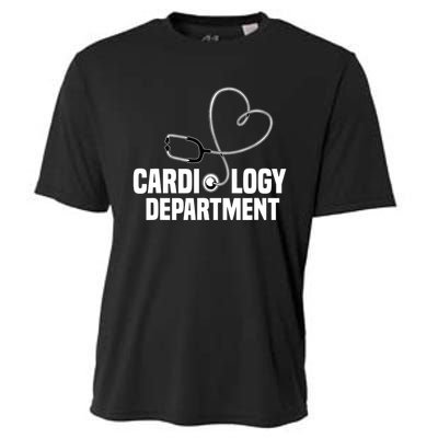 Cardiology Department Stethoscope Heart Surgeons Surgery Cooling Performance Crew T-Shirt